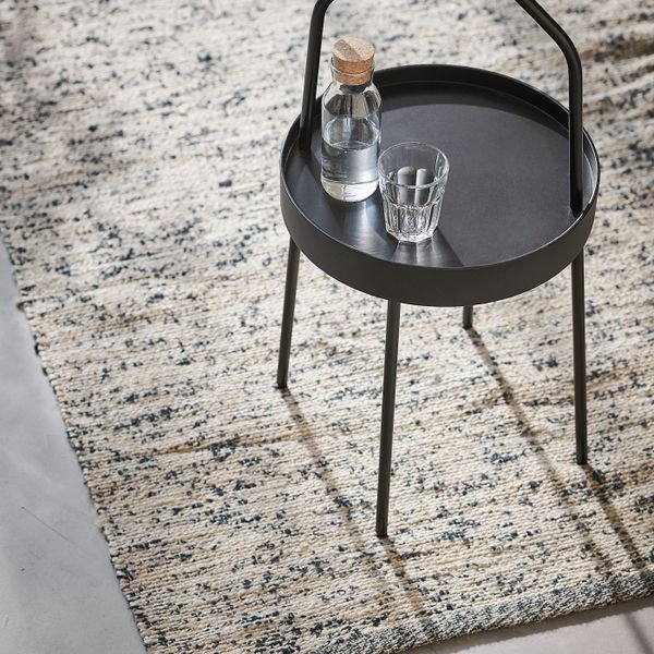 Ковер безворсовый, ручная работа неокрашенный/темно-синий 133x195 см IKEA MELHOLT МЕЛХОЛТ 004.080.23 - фото 5