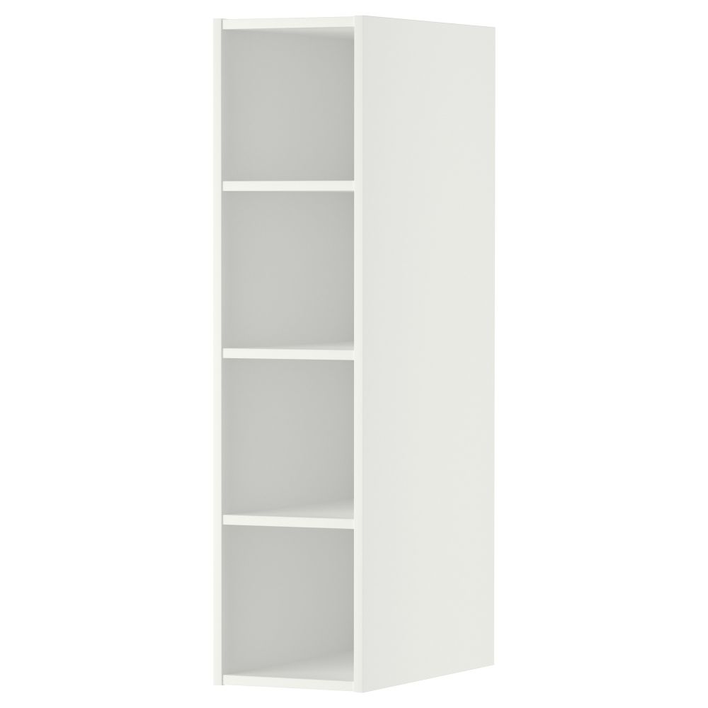 Открытый шкаф ХОРДА, белый - схема-чертеж с размерами