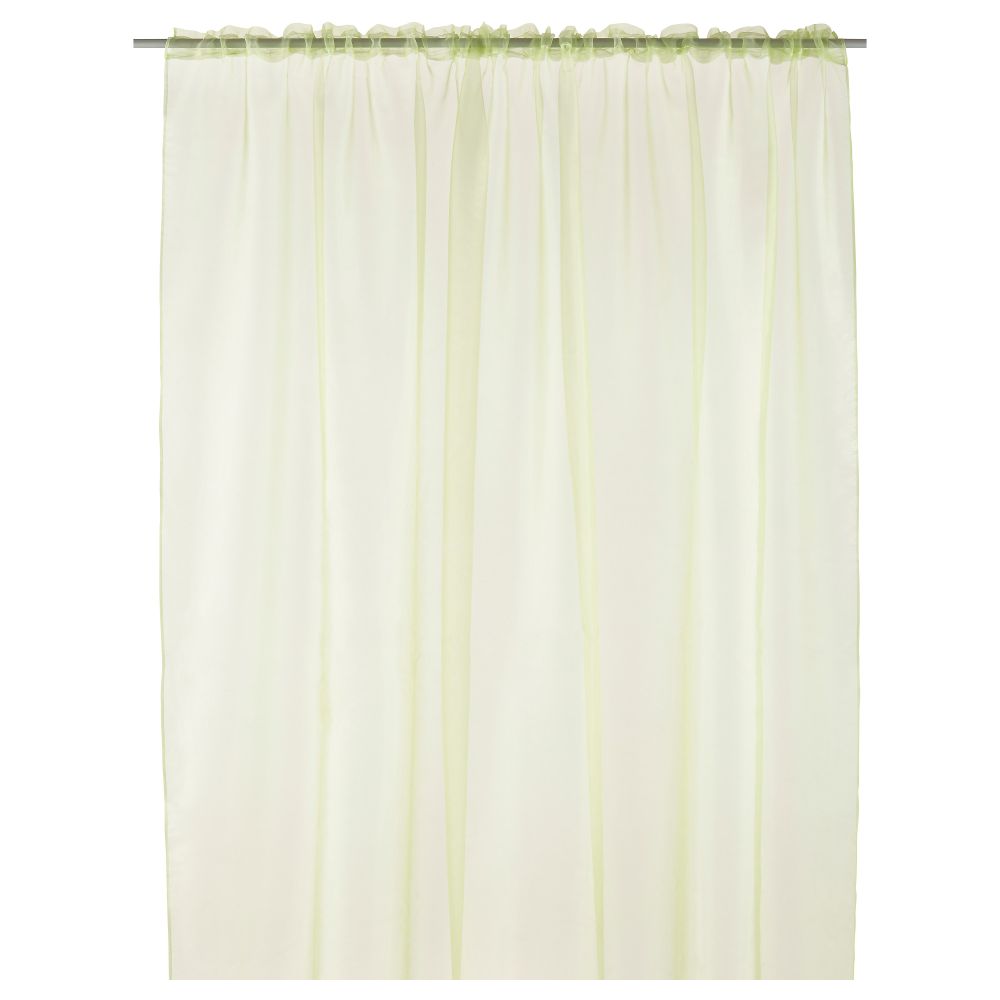 Гардина АННА-ЛИНА, светло-зеленый (275x260 см) - схема-чертеж с размерами