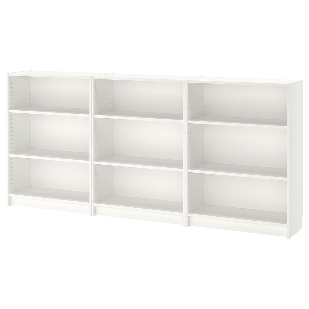 Стеллаж, белый 240x28x106 см IKEA BILLY БИЛЛИ 592.435.44 - фото 1