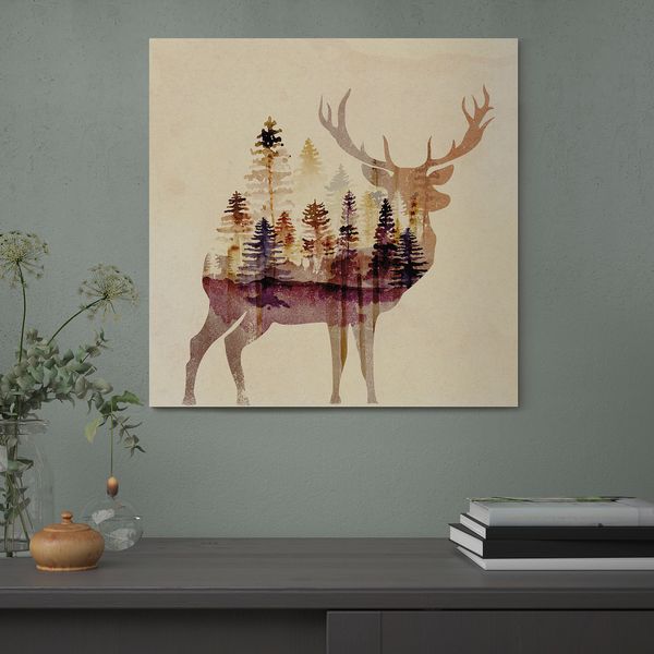 Картина, Лань, 60x60 см IKEA PJÄTTERYD ПЬЕТТЕРИД 406.187.74 - фото 2