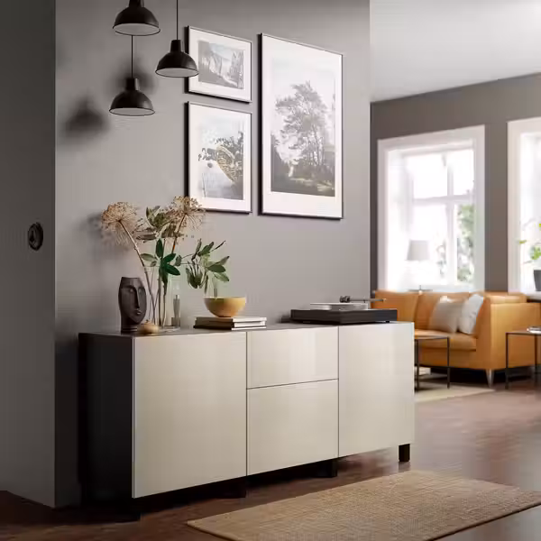 BESTÅ Комбинация для хранения с ящиками - фото 3