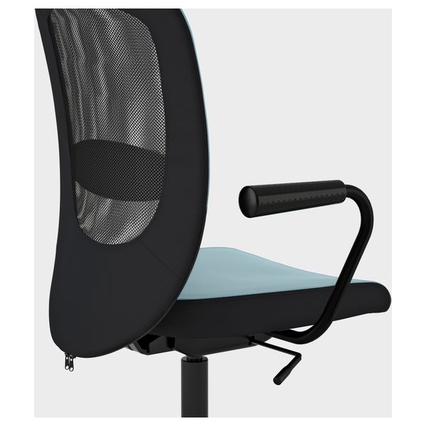 Вращающееся легкое кресло ФЛИНТАН / НОМИНЕЛЬ, бирюзовый - фото 3