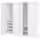 PAX / GULLABERG Гардероб, комбинация - белый/белый 200x60x201 см