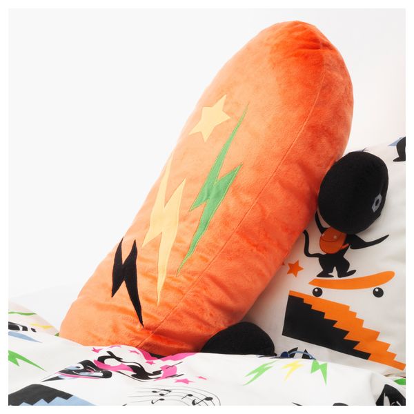 Мягкая игрушка ЛАТТО, скейтборд, оранжевый - фото 2