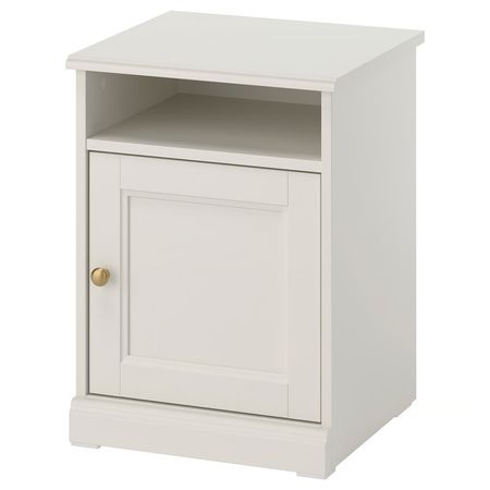 FÅGELFJÄLLET Тумба прикроватная - белый с оттенком 42x41x56 см