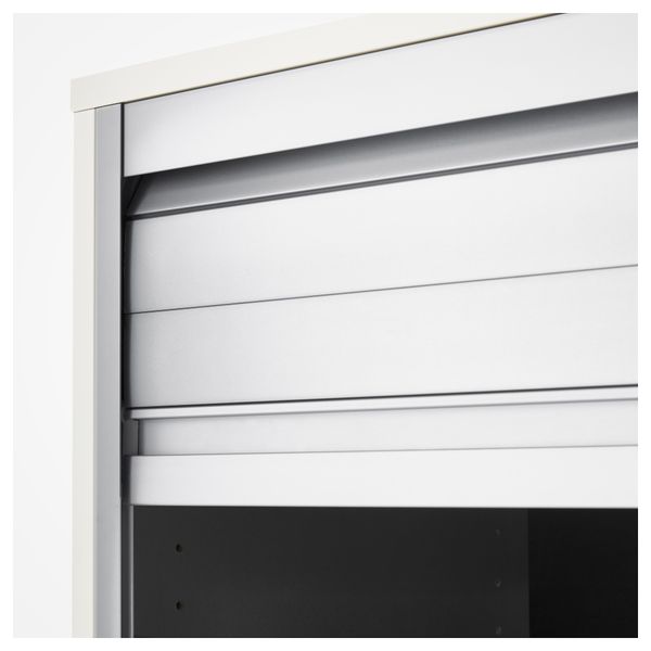 Шкаф с дверью-шторой ГАЛАНТ, белый (80x80 см) - схема-чертеж с размерами