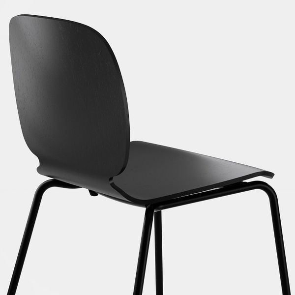 Стул, черный/Брур-Инге черный IKEA SVENBERTIL СВЕН-БЕРТИЛЬ 392.272.91 - фото 5