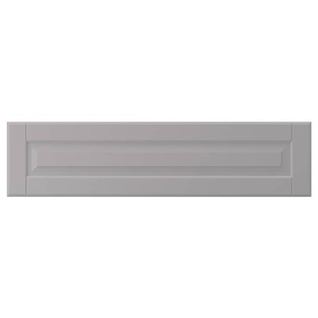 Фронтальная панель ящика, серый 80x20 см IKEA BODBYN БУДБИН 703.670.57