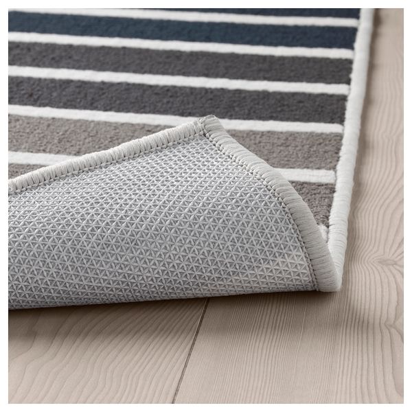 Ковер, короткий ворс ЛЮМСОС, серый, разноцветный (120x180 см) - фото 2