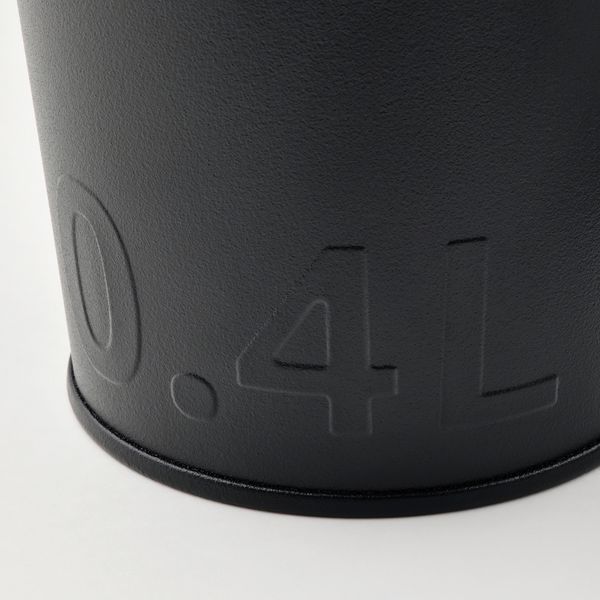 Кашпо, 9 см, для дома, улицы антрацит IKEA ÅKERBÄR 105.515.53 - фото 4