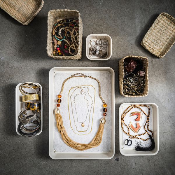 Органайзер, пластик/бежевый 15x20x5 см IKEA NOJIG НОЙИГ 604.681.08 - фото 6