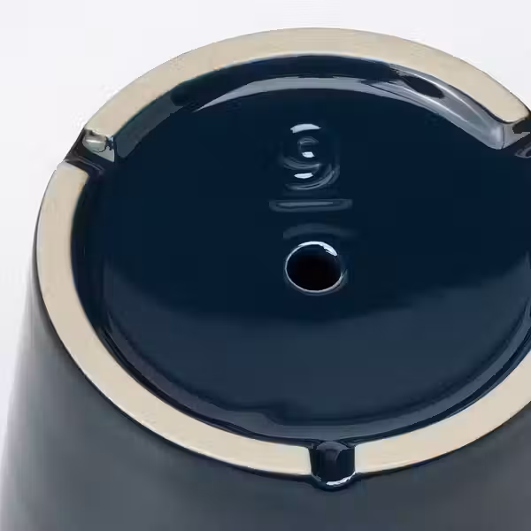 KLOTLÖNN КЛОТЛЁНН Горшок цветочный с поддоном - схема-чертеж с размерами