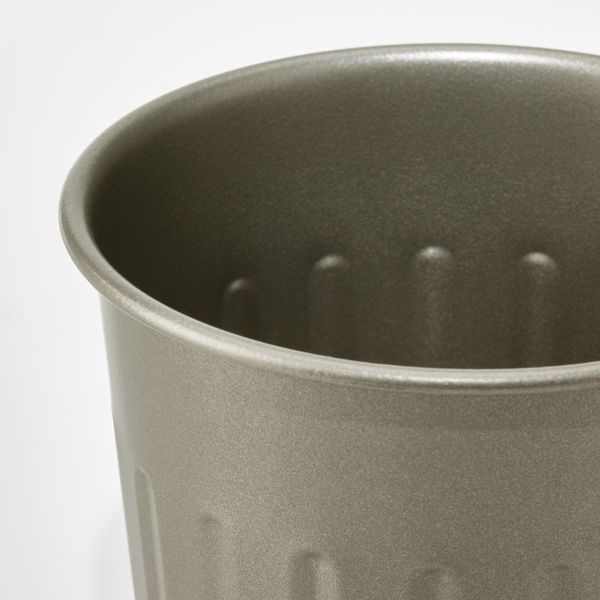 Кашпо, для дома, улицы, серый, 9 см IKEA CITRONMELISS 705.741.89 - фото 5