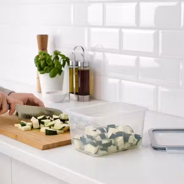 IKEA 365+ Контейнер для продуктов - прямоугольн формы/пластик 2.0 л - фото 2