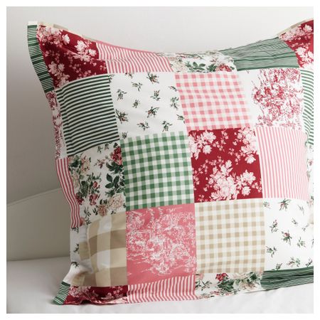 Наволочка КРОКБЭР, лоскутный (68x68 см)