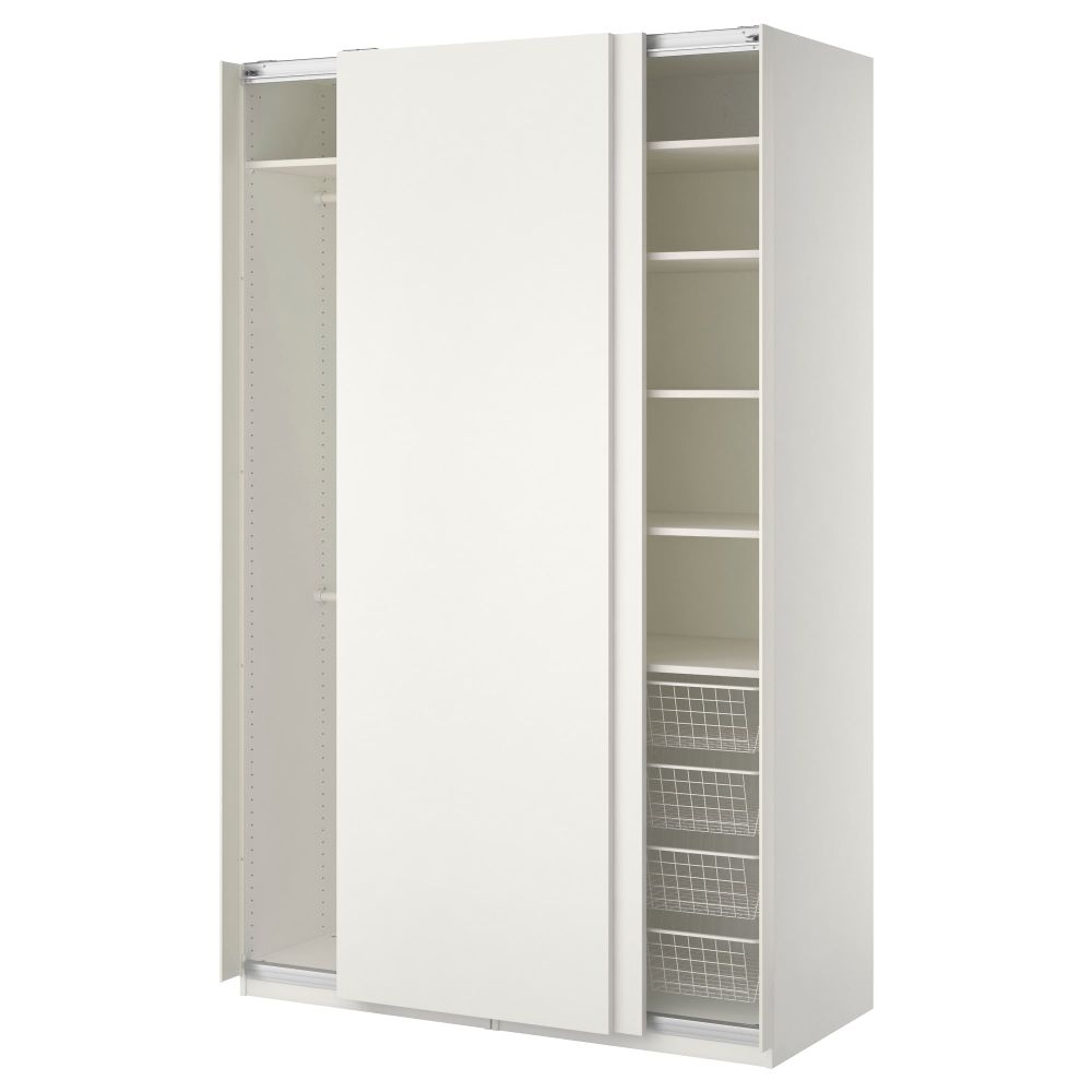 Гардероб ПАКС, белый, Хасвик белый - фото 1