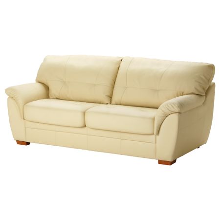 Диван-кровать 2-местная БЬЁРБУ, бежевый