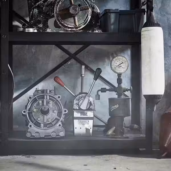 BROR Стеллаж - чёрный 85x40x190 см - фото 3