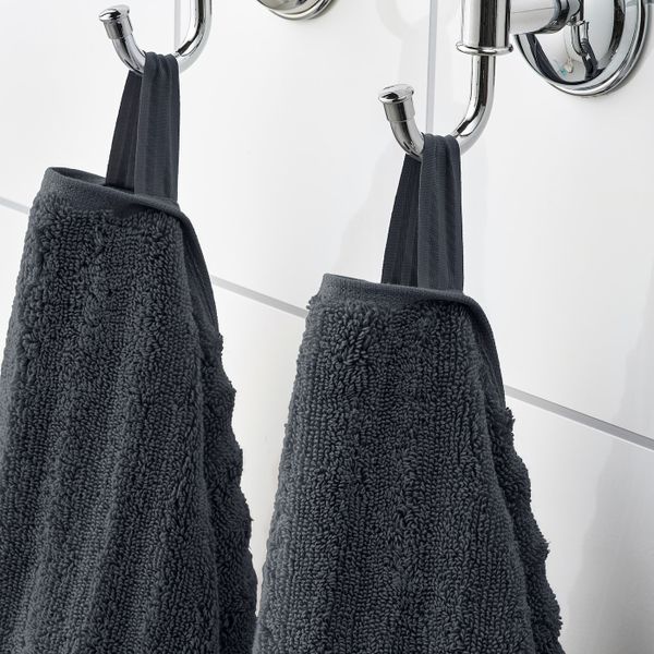 Банное полотенце, темно-серый 70x140 см IKEA FLODALEN ФЛОДАРЕН 404.686.99 - фото 3