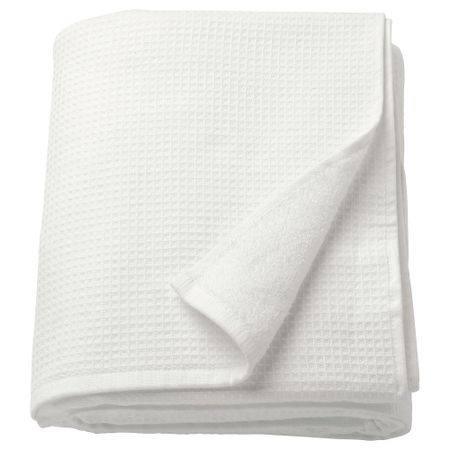 Простыня банная, 100x150 см, белый IKEA SALVIKEN САЛЬВИКЕН 103.132.27