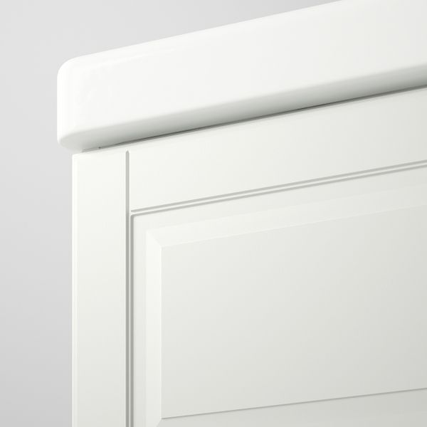 Комплект мебели для ванной, 4 предм., Кашён белый/ХАМНШЕР смеситель 82 см IKEA GODMORGON ГОДМОРГОН / RÄTTVIKEN РЭТТВИКЕН - фото 5