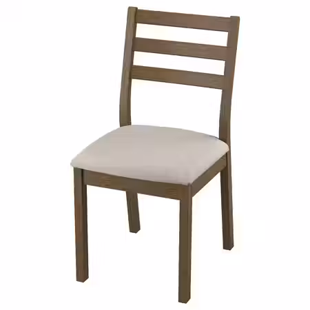 TONSTAD Стул - коричневый под дуб/фридтуна светло-бежевый