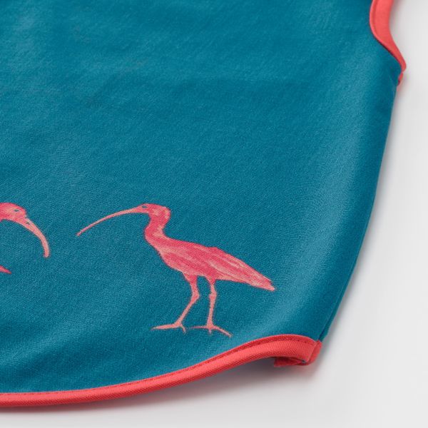 Фартук детский, темная бирюза IKEA СИЛВЕРПОППЕЛ 904.613.32 - фото 2