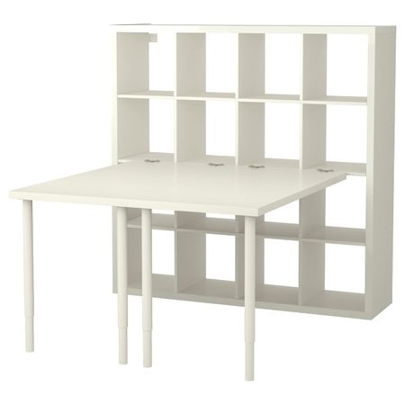 Стол, комбинация, белый 147x147x159 см IKEA KALLAX КАЛЛАКС 992.281.17