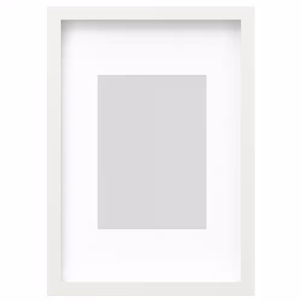 RÖDALM РЁДАЛЬМ Рама - белый 21x30 см - фото 1