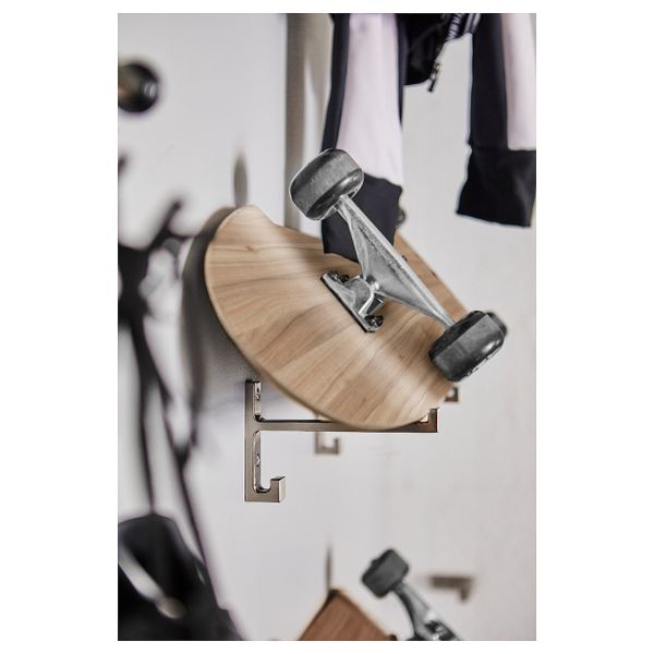 Крючок, алюминий 9 см IKEA BJÄRNUM БЬЕРНУМ 703.759.48 - фото 3