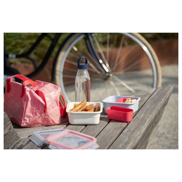 Сумка для/завтраков, красный 22x17x16 см IKEA ИКЕА/365+ 503.934.39 - фото 2