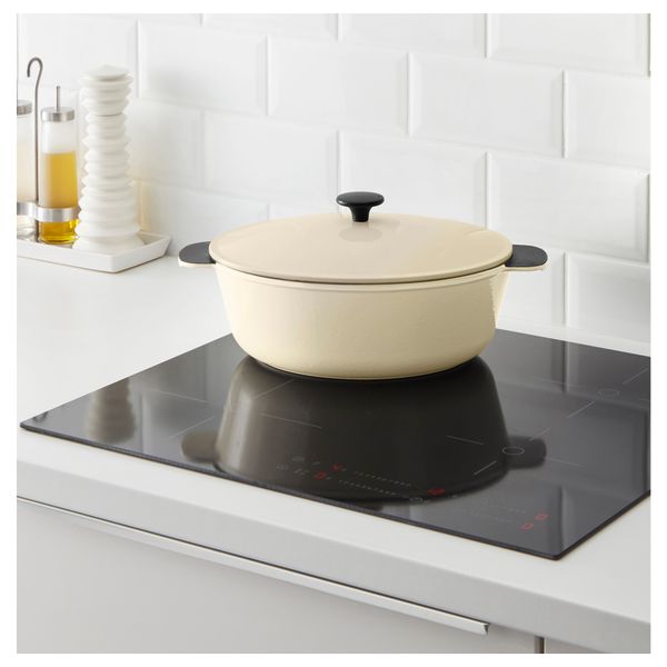 Казан с крышкой СЕНИОР, белый белый с оттенком (5 л) - фото 3