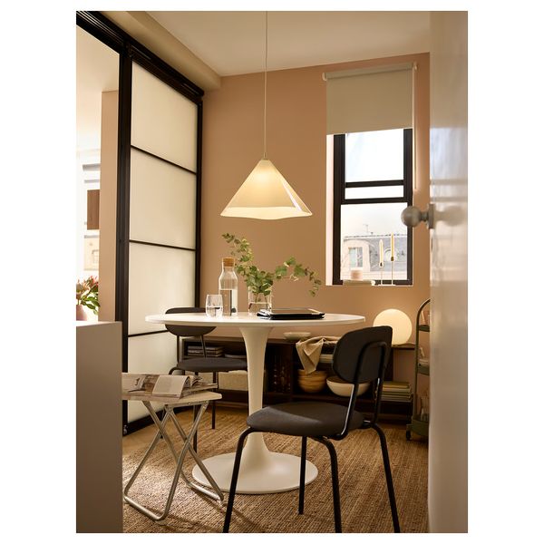 ZEBRASÄV ЗЕБРАСЭВ Подвесной светильник - белый/пластик 46 см - фото 2