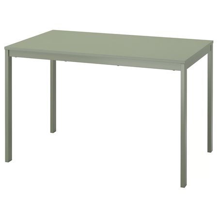 VIHALS Раздвижной стол - зеленый 120/180x74 см