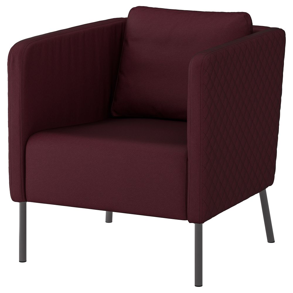 Кресло ЭКЕРЁ, Идекулла темно-красный - фото 1