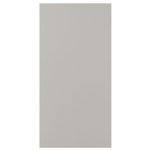 Дверца с петлями, светло-серый 60x120 см IKEA СКАТВАЛЬ 392.442.24 - схема-чертеж с размерами