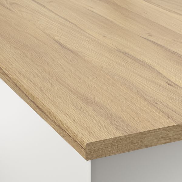 Столешница под заказ, под светлый дуб/ламинат 45.1-63.5x2.8 см IKEA EKBACKEN ЭКБАККЕН 304.214.62 - фото 5