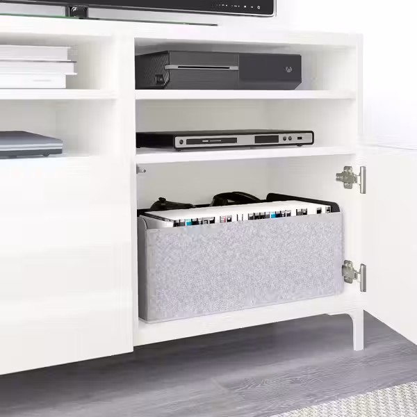 BESTÅ Тумба под ТВ, с дверцами - фото 3