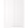 HASVIK Пара раздвижных дверей - белый 150x201 см