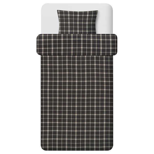 Пододеяльник и наволочка IKEA STRUTBRÄKEN 405.660.20 - схема-чертеж с размерами