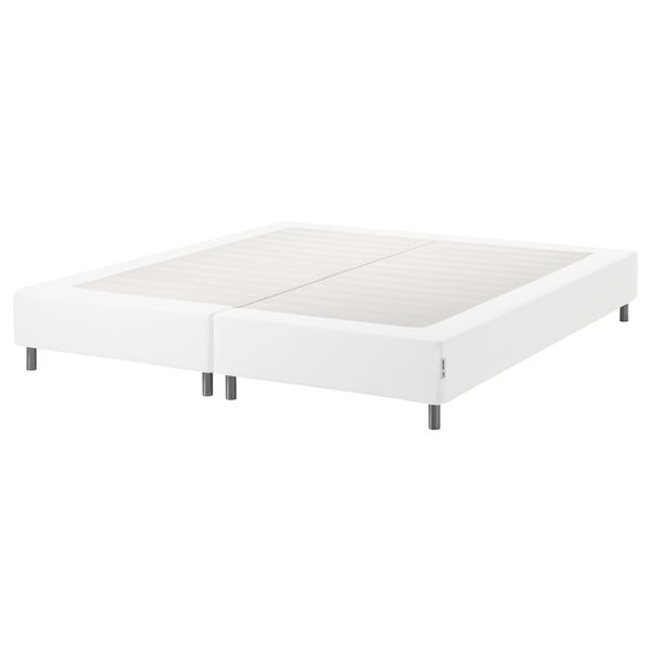 Реечное основание матраса с ножками, 160x200 см, белый IKEA ESPEVÄR 392.080.61 - фото 2
