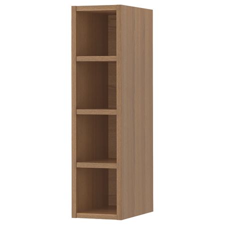Модуль для хранения, коричневый/мореный ясень 20x37x80 см IKEA VADHOLMA ВАДХОЛЬМА 103.743.34