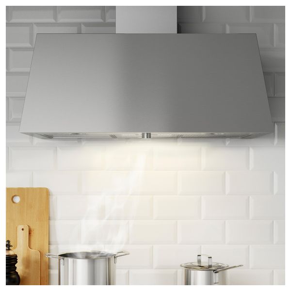 Колпак вытяжного шкафа стенного крепления ГРИЛЬЕРА, нержав сталь - фото 2