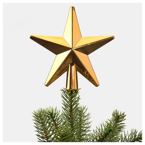 Набор подвесных украшений, 32 предмета ВИНТЕР 2016, золотой - схема-чертеж с размерами