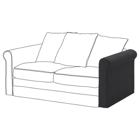 Подлокотник, Sporda темно-серый IKEA GRÖNLID 394.085.12