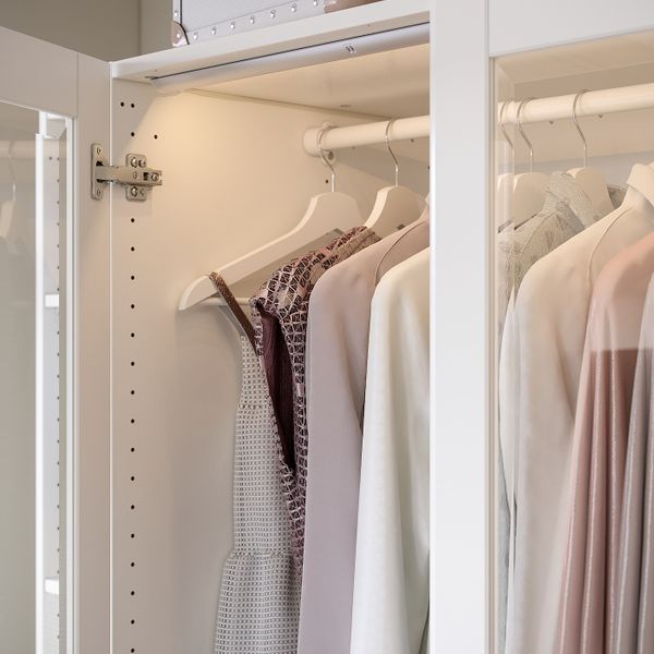 Штанга платяная, белый 50 см IKEA KOMPLEMENT КОМПЛИМЕНТ 503.665.96 - фото 3