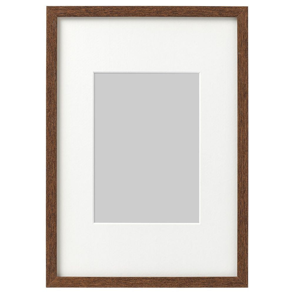 Рама, классический коричневый 21x30 см IKEA HOVSTA ХОВСТА 903.657.50 - фото 1