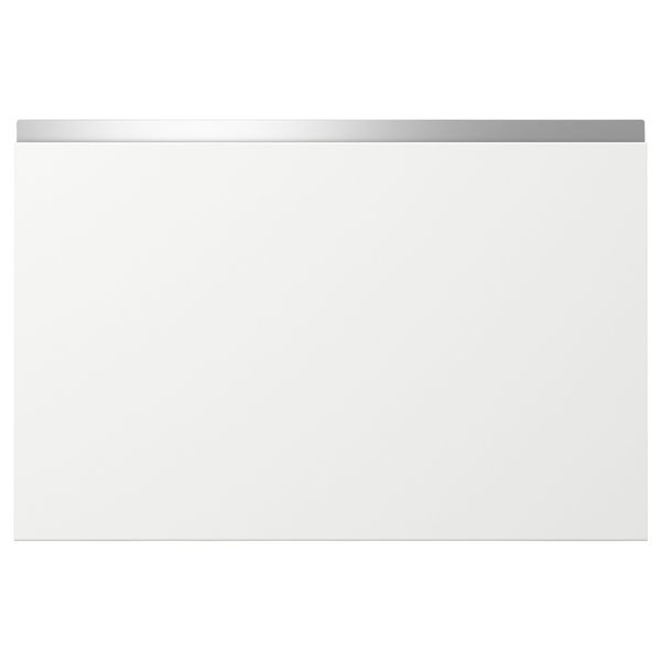 Фронтальная панель ящика НОДСТА, белый, алюминий - фото 1