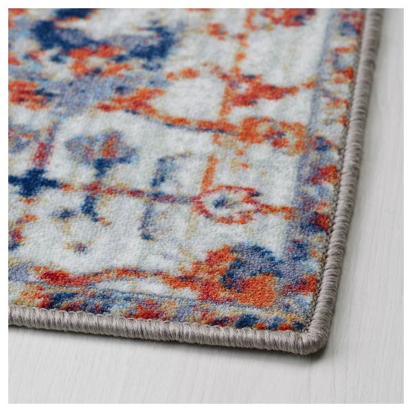 Ковер, короткий ворс ГЕРЛЕВ, разноцветный (80x125 см) - схема-чертеж с размерами